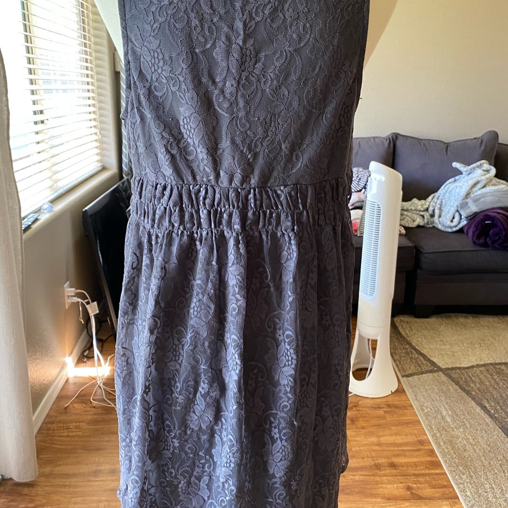 Lace mini dress
